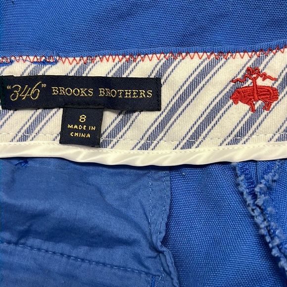 Brooks Brothers Blue 13” Classic Cut “346” Shorts-  Size 8 - Picture 8 of 9